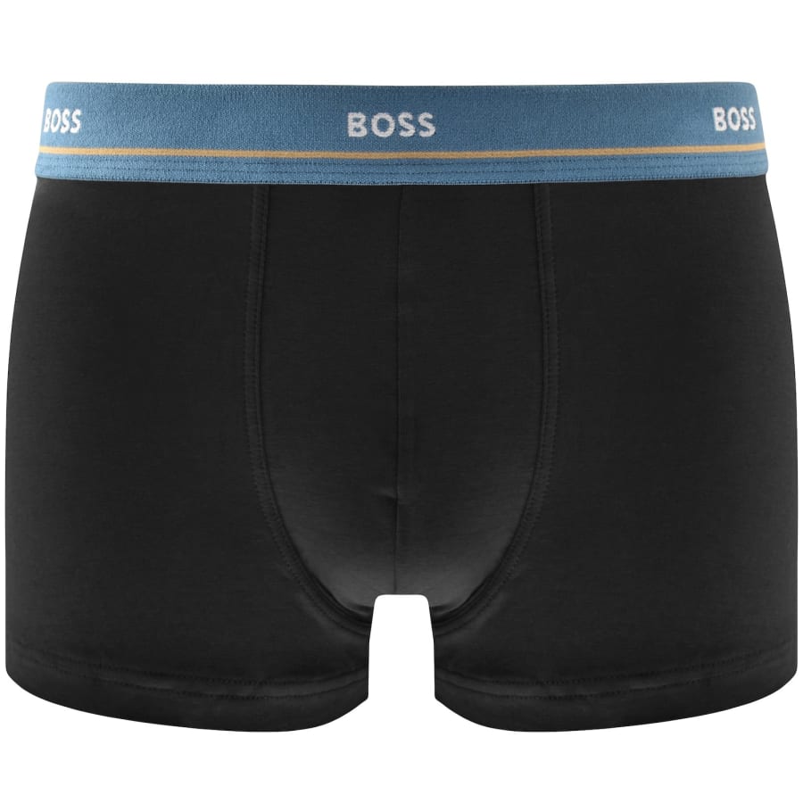 Image number 3 for BOSS Underwear 5 Pack Boxer Trunks