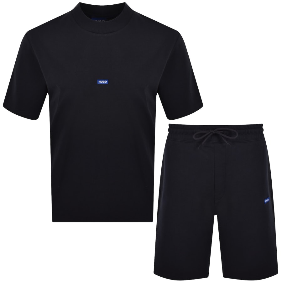 Image number 1 for HUGO Blue Nasensio And Nieros Set Navy