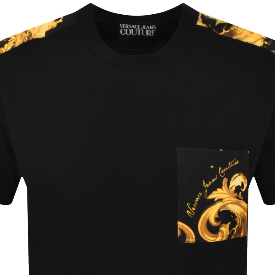 Image number 2 for Versace Jeans Couture Wave T Shirt Black