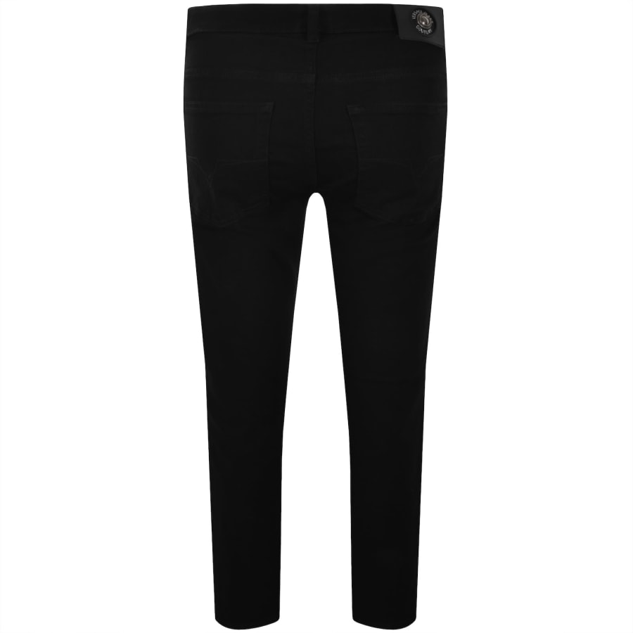 Image number 3 for Versace Jeans Couture Slim Milano Jeans Black