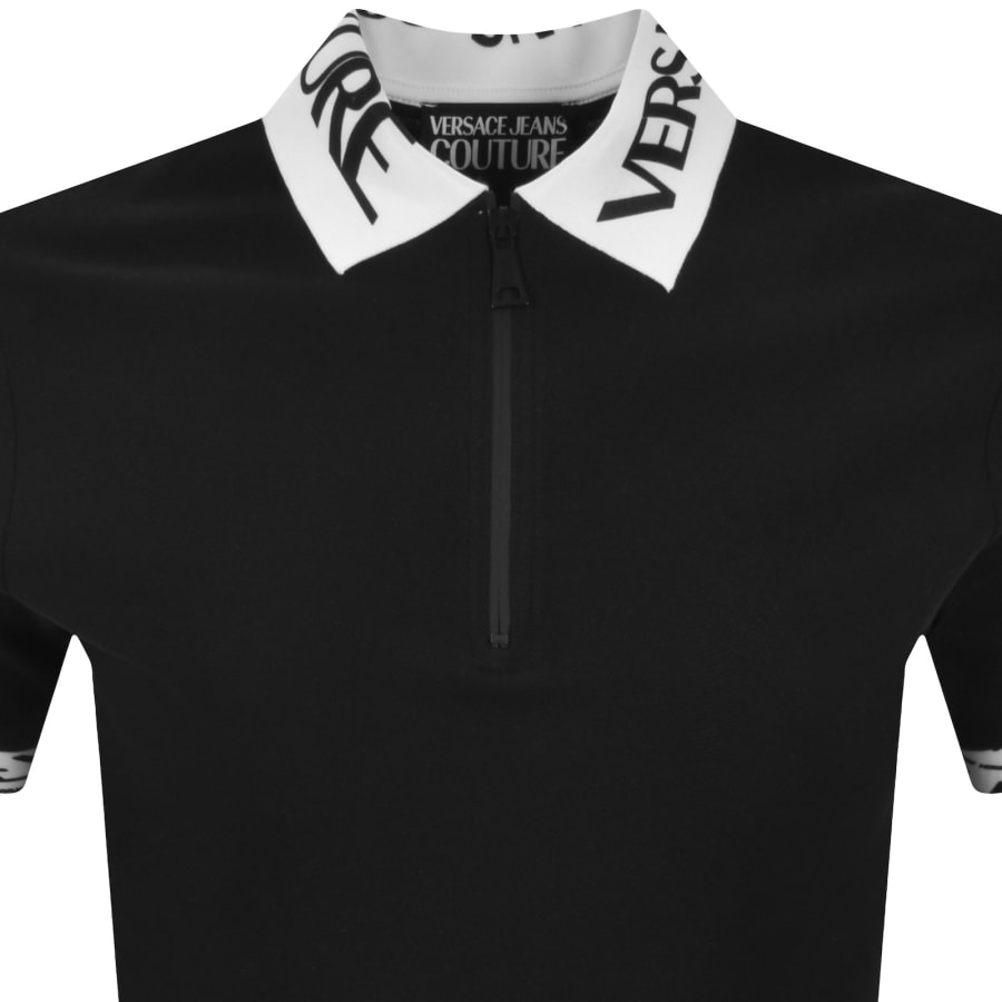 Image number 2 for Versace Jeans Couture Polo T Shirt Black