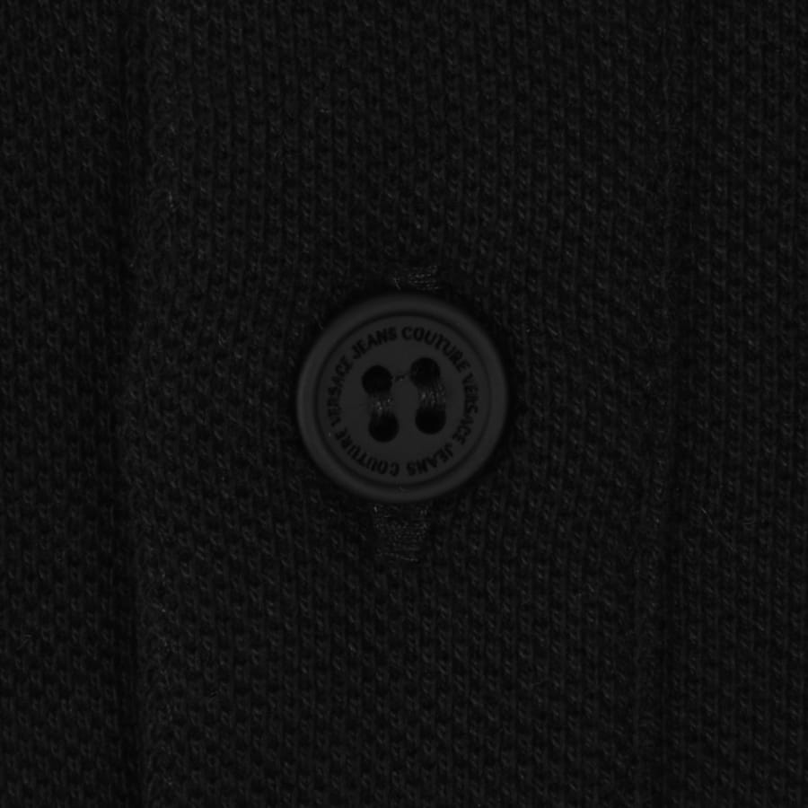 Image number 3 for Versace Jeans Couture Polo T Shirt Black