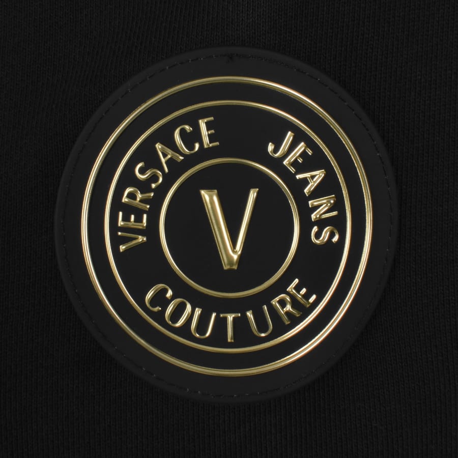 Image number 3 for Versace Jeans Couture Logo Hoodie Black