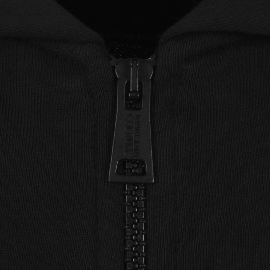 Image number 4 for Versace Jeans Couture Logo Hoodie Black