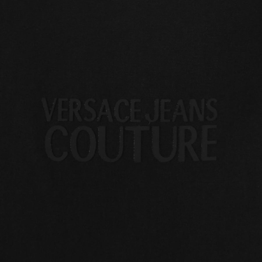 Image number 3 for Versace Jeans Couture Contrast Print Shirt Black