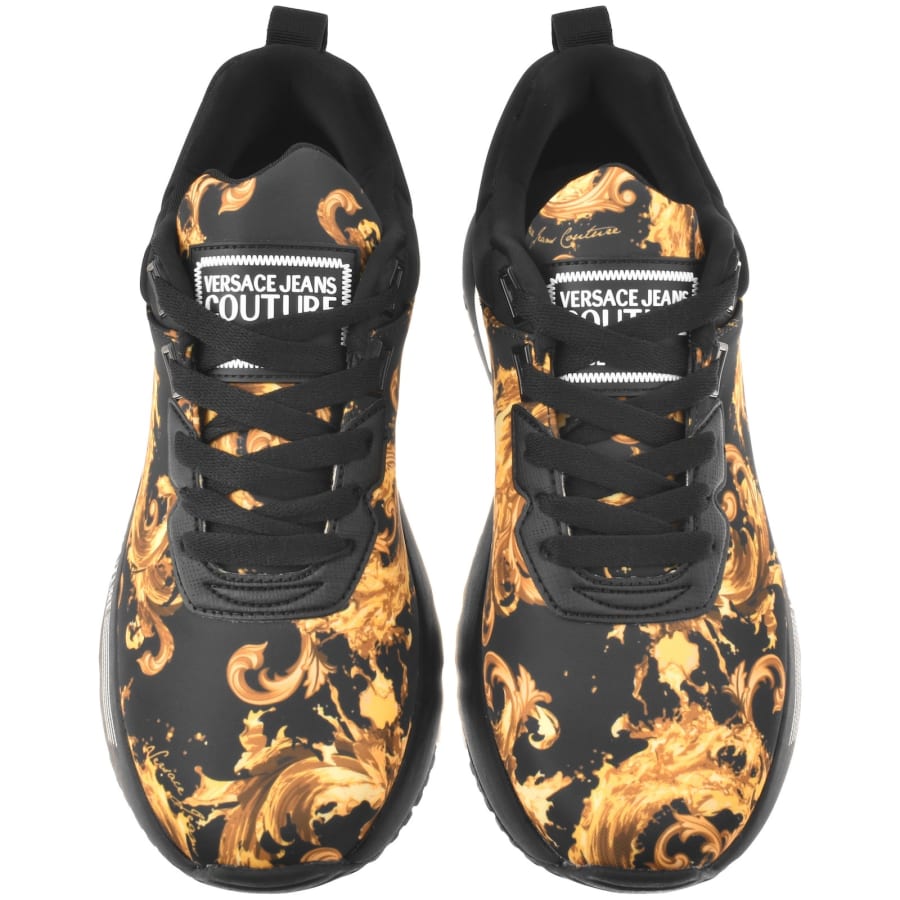 Image number 3 for Versace Jeans Couture Dynamic SA1 Trainers Black