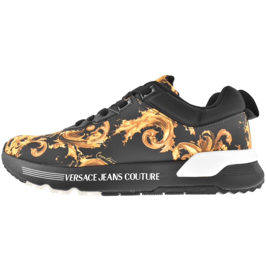 Image number 1 for Versace Jeans Couture Dynamic SA1 Trainers Black