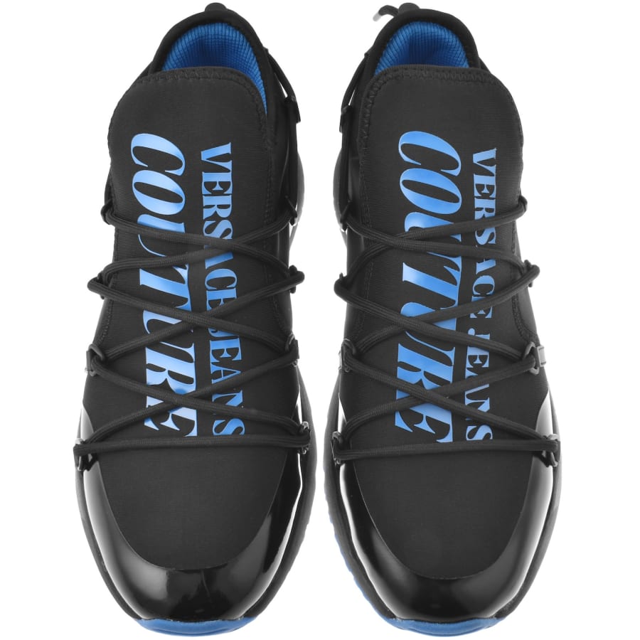 Image number 3 for Versace Jeans Fondo Dynamic Trainers Black