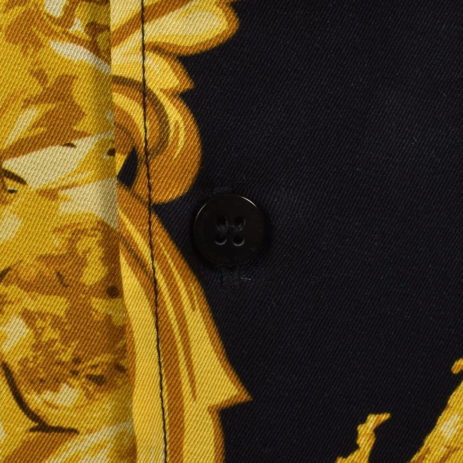 Image number 4 for Versace Jeans Couture Bowling Shirt Black