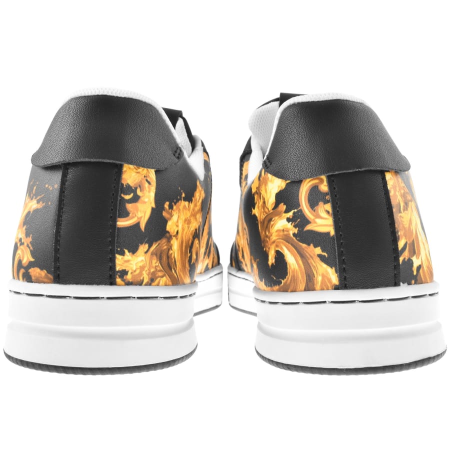 Image number 2 for Versace Jeans Couture Fondo Court Trainers Black