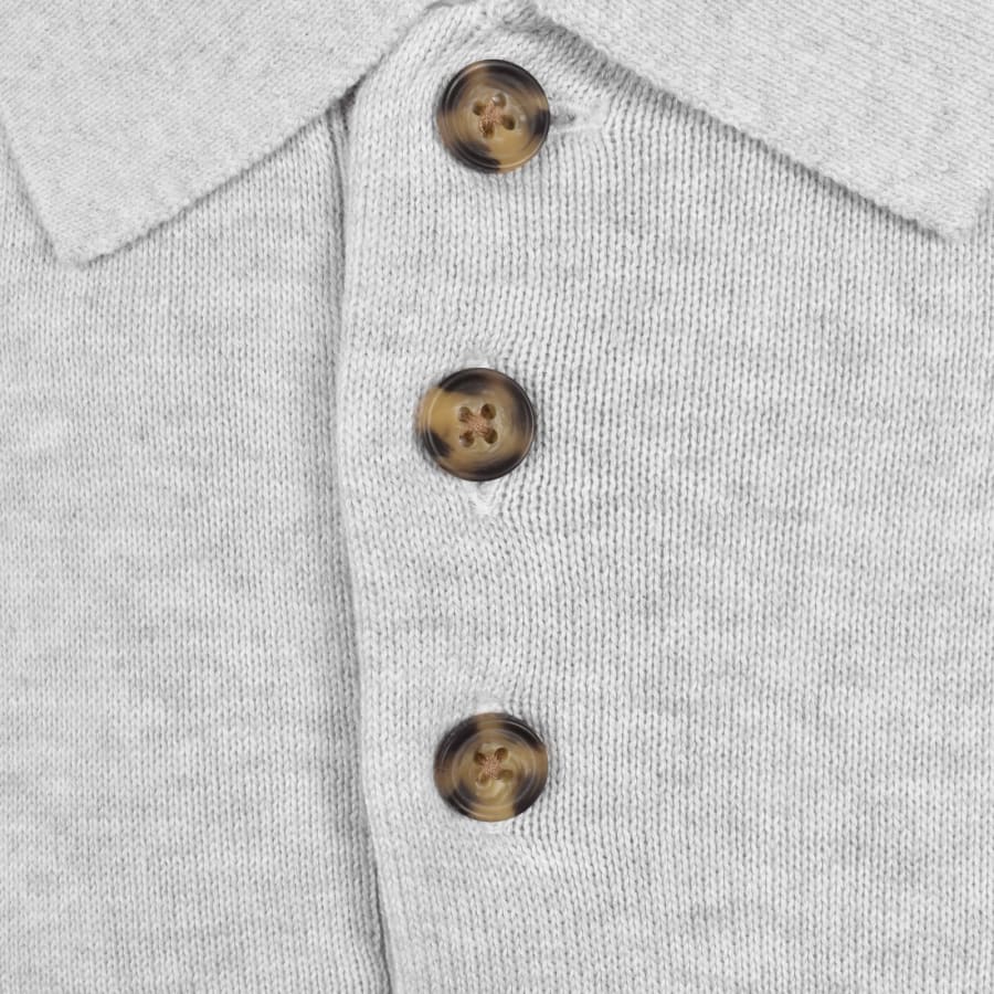 Image number 4 for Tommy Jeans Slim Fit Polo Jumper Grey Heather