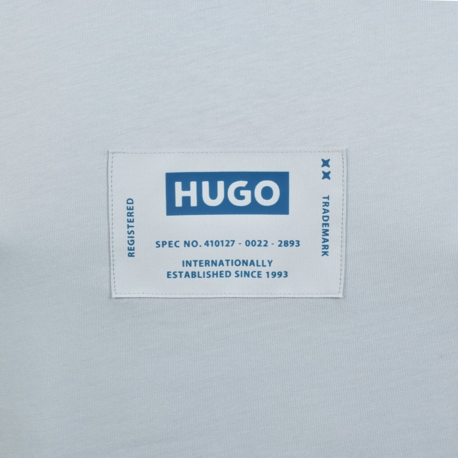 Image number 3 for HUGO Blue Nromo T Shirt Blue