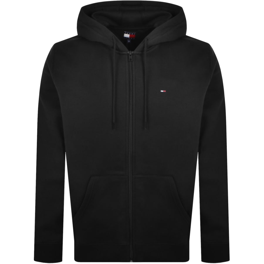 Image number 2 for Tommy Jeans Flag Tracksuit Black