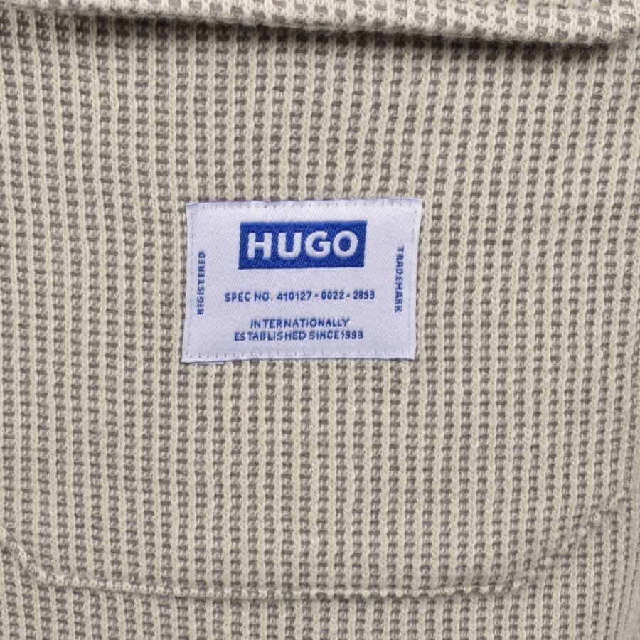 Image number 3 for HUGO Blue Ebaffino Shirt Beige