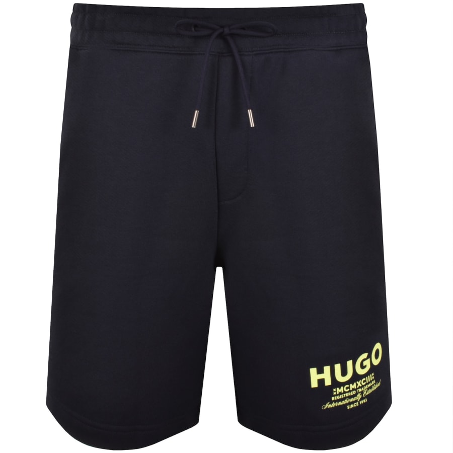Image number 1 for Hugo Blue Nomario Shorts Dark Blue