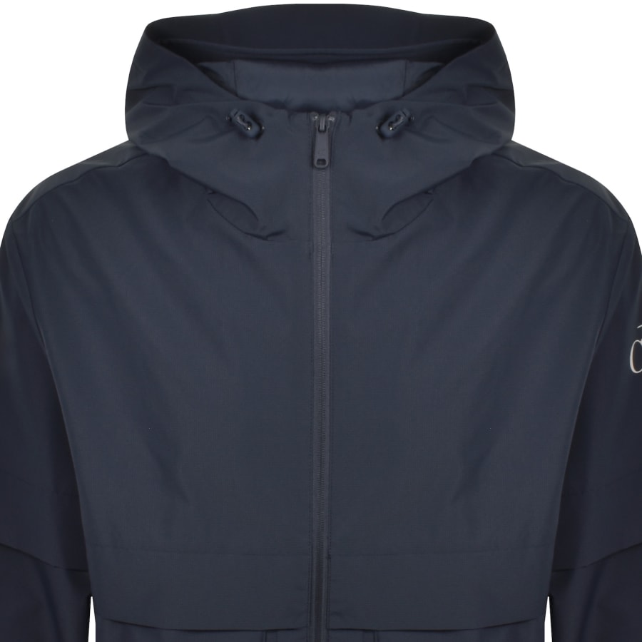 Image number 3 for Calvin Klein Jeans Windbreaker Jacket Navy