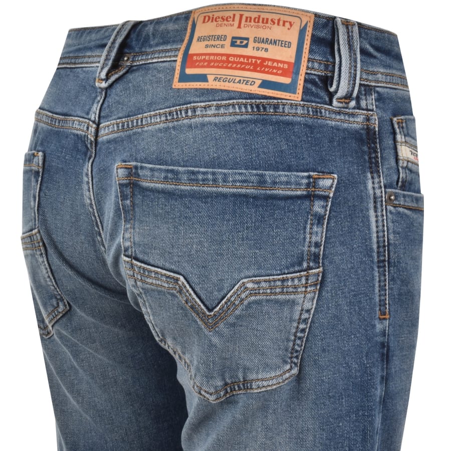 Image number 4 for Diesel Larkee Jeans Medium Blue