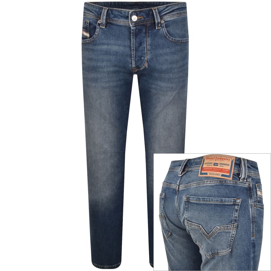 Image number 1 for Diesel Larkee Jeans Medium Blue