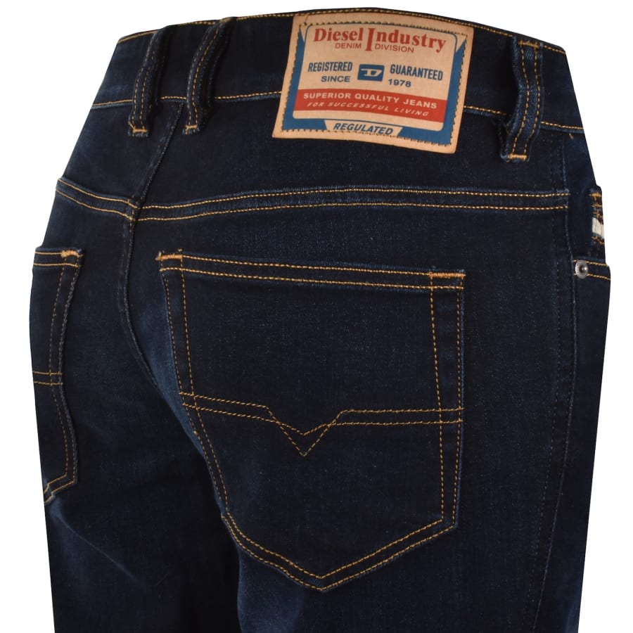 Image number 4 for Diesel 1993 D Vyl Jeans Dark Wash Blue