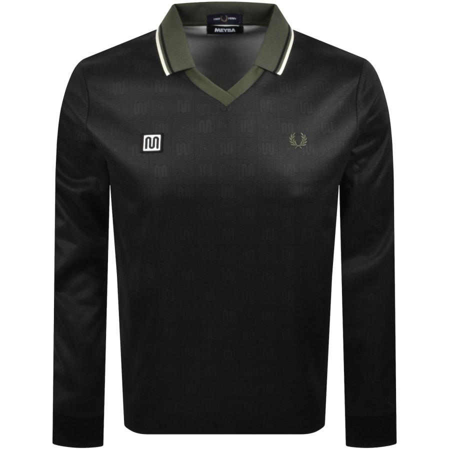 Image number 1 for Fred Perry X Meyba Polo T Shirt Black