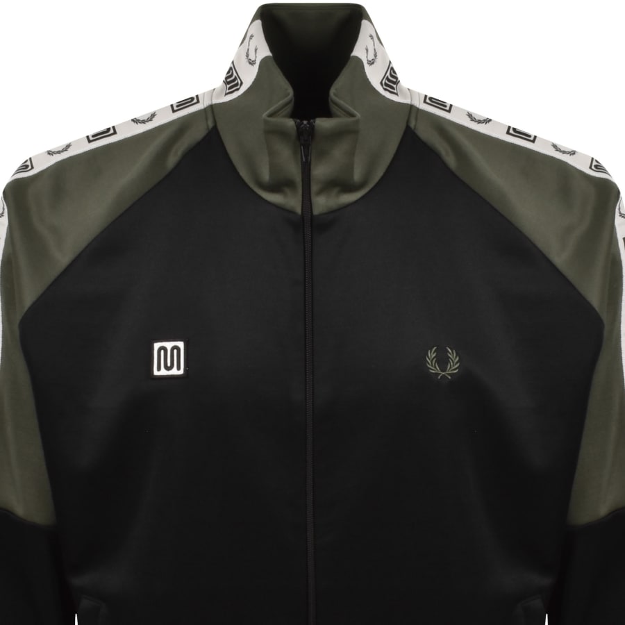 Image number 2 for Fred Perry X Meyba Track Jacket Black