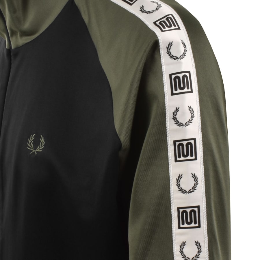 Image number 5 for Fred Perry X Meyba Track Jacket Black