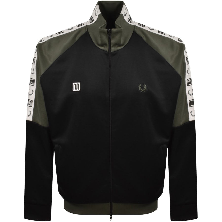 Image number 1 for Fred Perry X Meyba Track Jacket Black