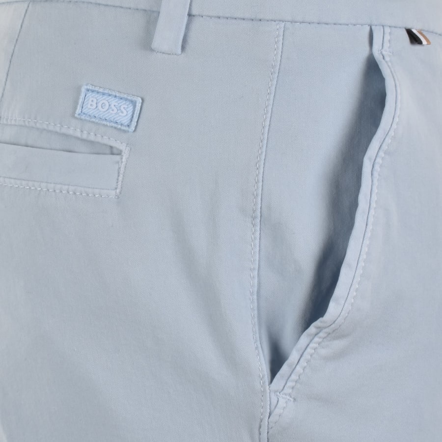 Image number 3 for BOSS Kane Chino Shorts Light Blue