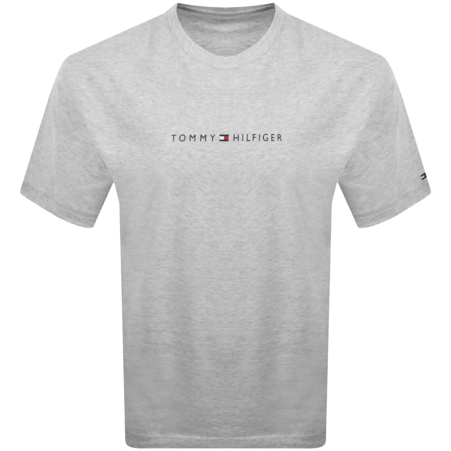 Image number 2 for Tommy Hilfiger T Shirt And Shorts Set Grey