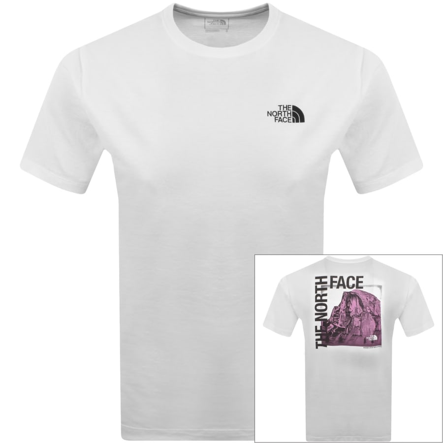 Image number 1 for The North Face Half Dome Photo T Shirt White