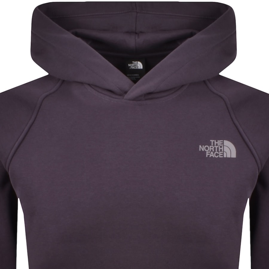 Image number 3 for The North Face Raylan Box Hoodie Purple