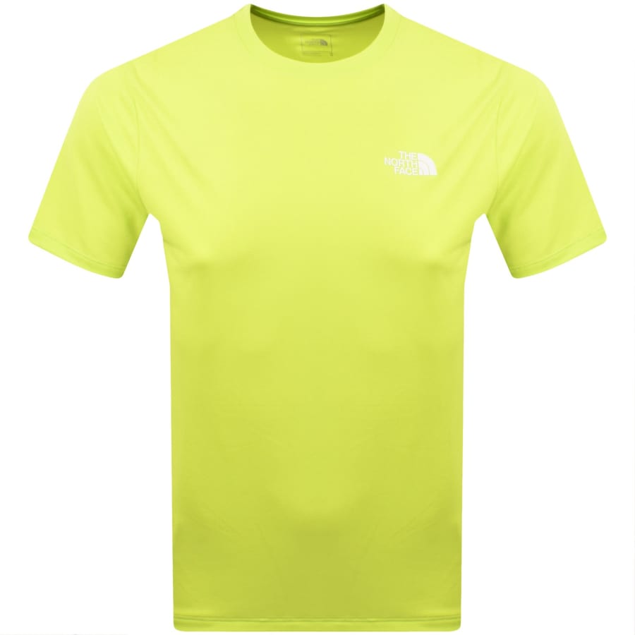 Image number 1 for The North Face 24/7 T Shirt Fizz Lime Green