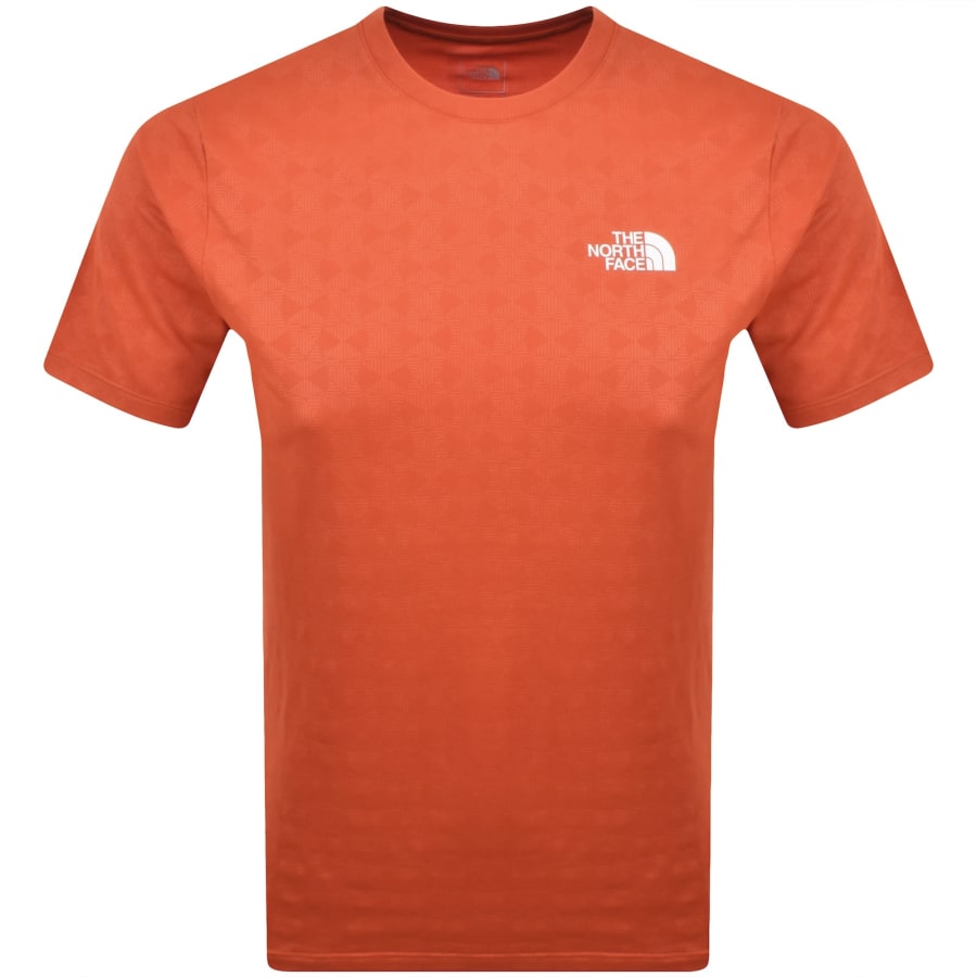 Image number 1 for The North Face 24/7 T Shirt Lava Red