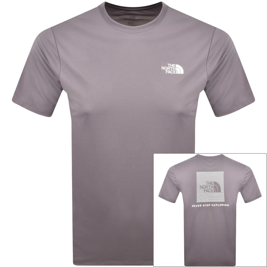 Image number 1 for The North Face 24/7 Box T Shirt Lilac