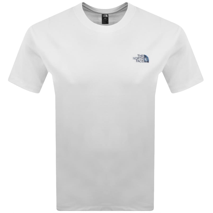 Image number 2 for The North Face Liquid Box NSE T Shirt White