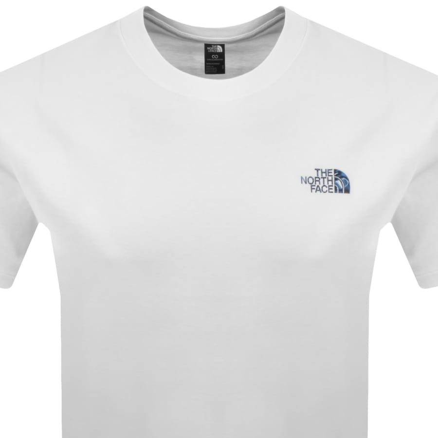 Image number 3 for The North Face Liquid Box NSE T Shirt White
