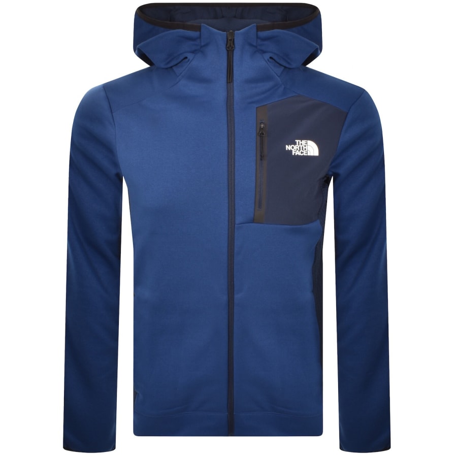Image number 1 for The North Face Full Zip Hoodie Estate Blue