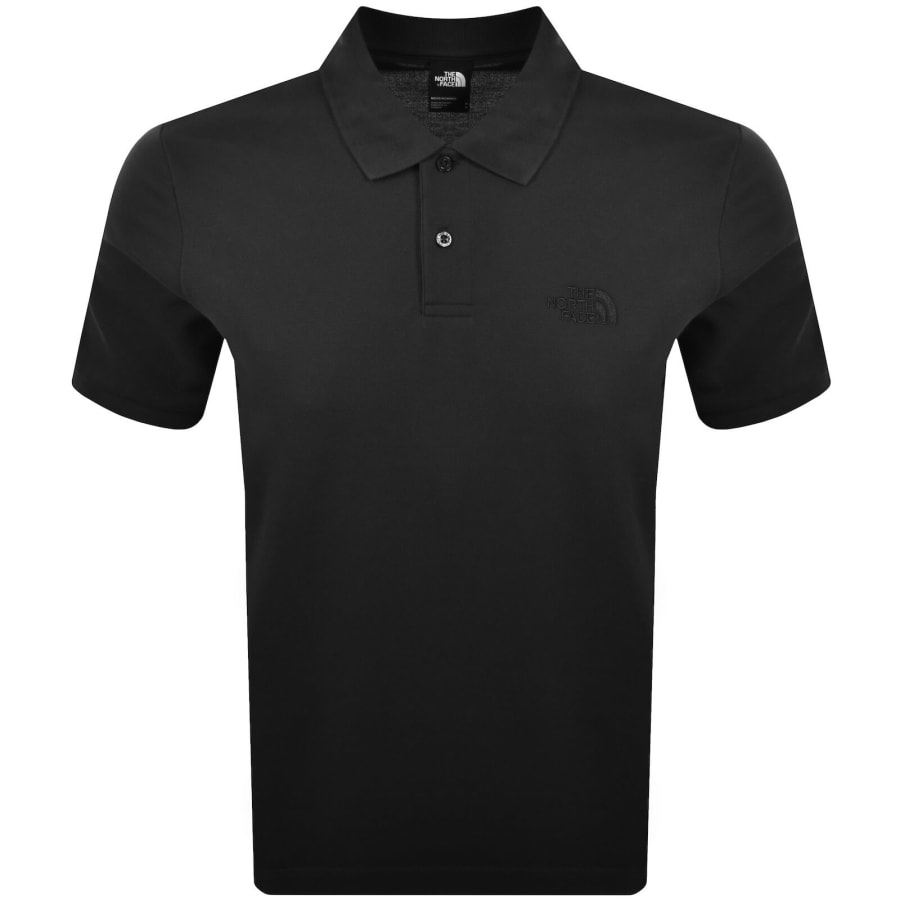 Image number 1 for The North Face Polo Pique Black