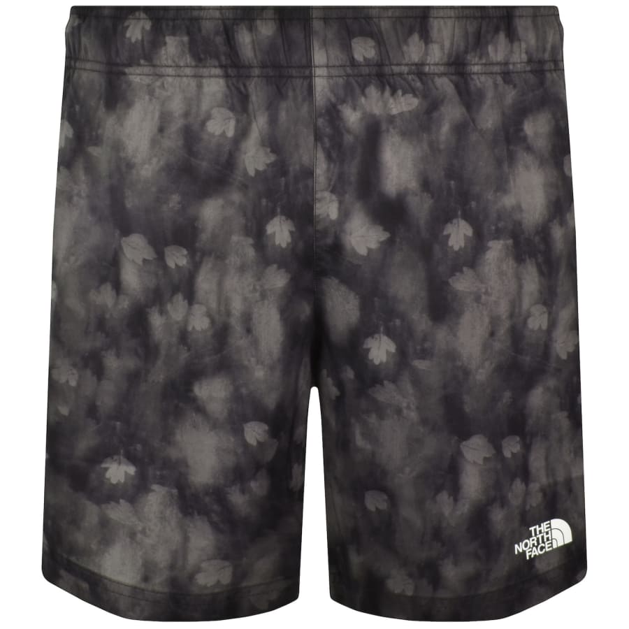 Image number 1 for The North Face 24/7 7In Print Shorts Black