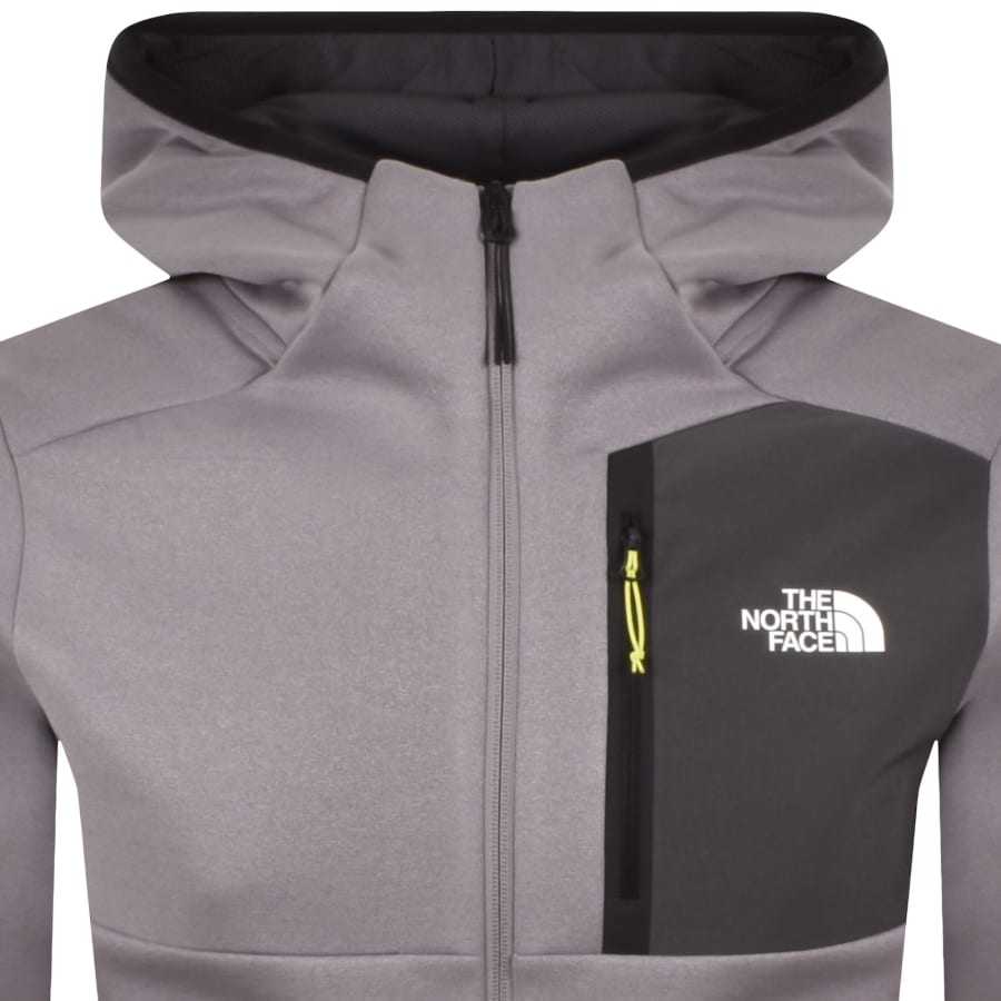 Image number 2 for The North Face Full Zip Fleece Hoodie Lilac