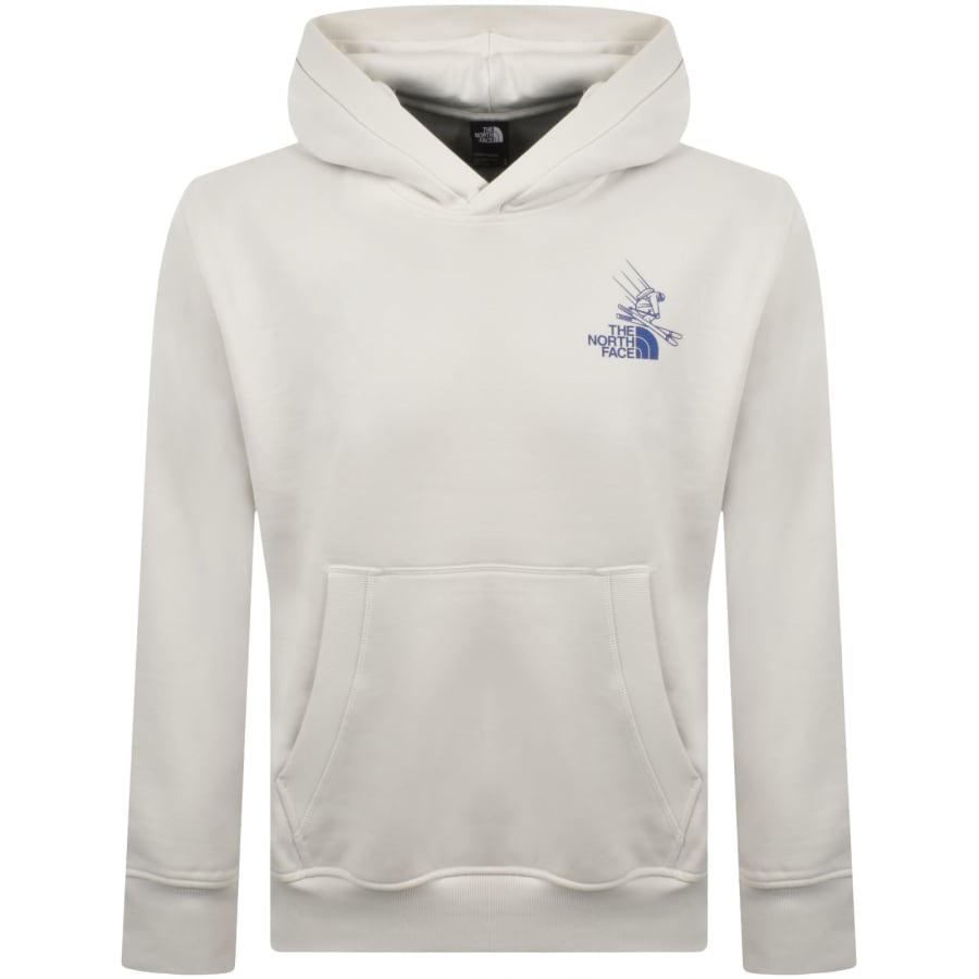 Image number 2 for The North Face Mountain Celebration Hoodie White