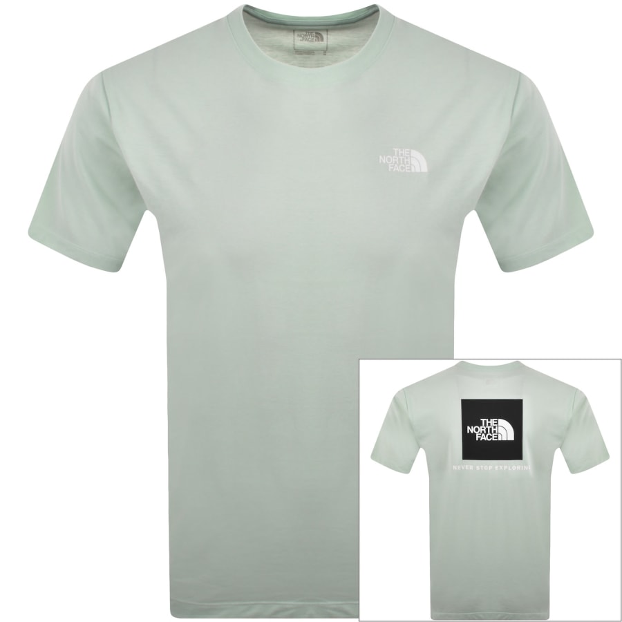 Image number 1 for The North Face Evolution Box T Shirt Blue