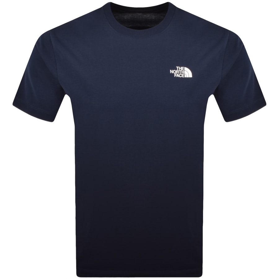 Image number 2 for The North Face Evolution Box T Shirt Navy