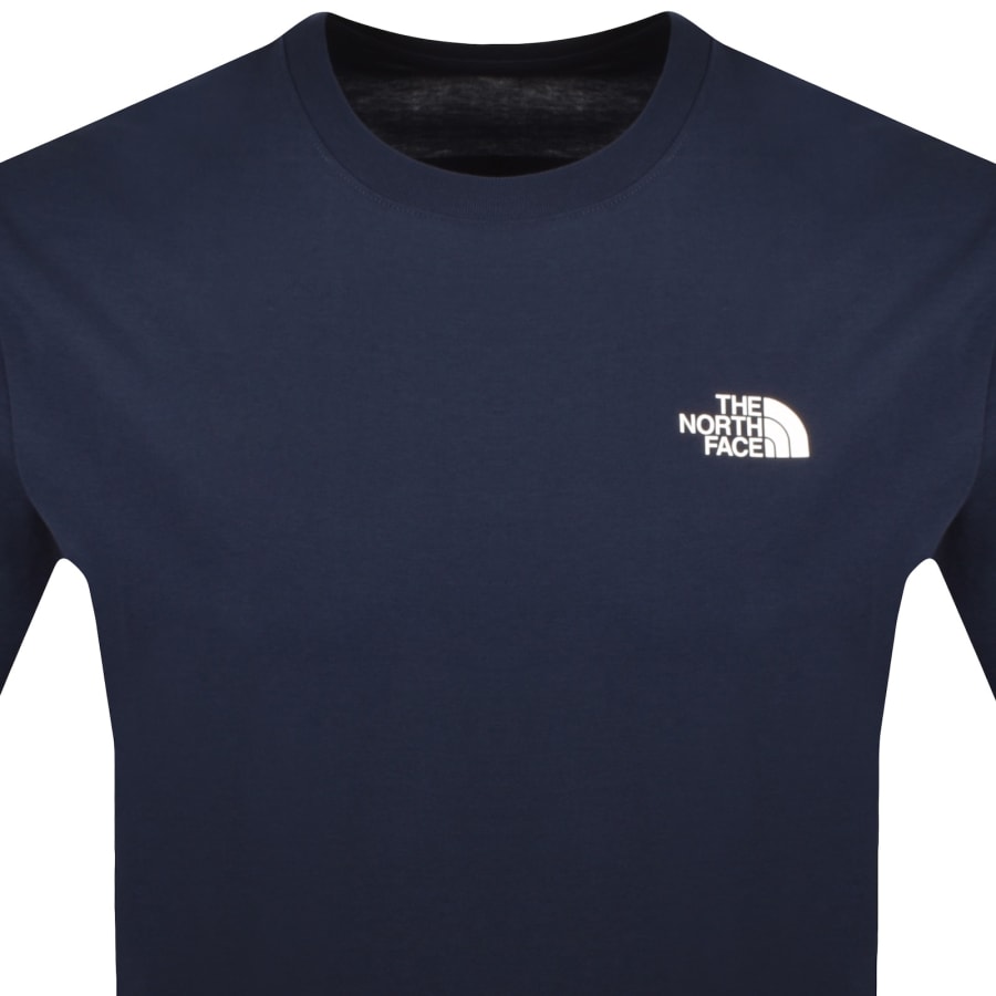 Image number 3 for The North Face Evolution Box T Shirt Navy