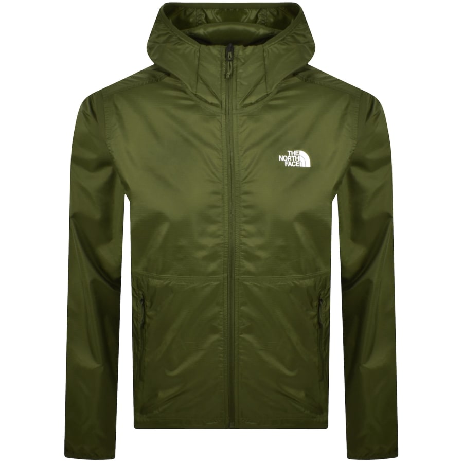 Image number 1 for The North Face Cyclone Wind Jacket Green