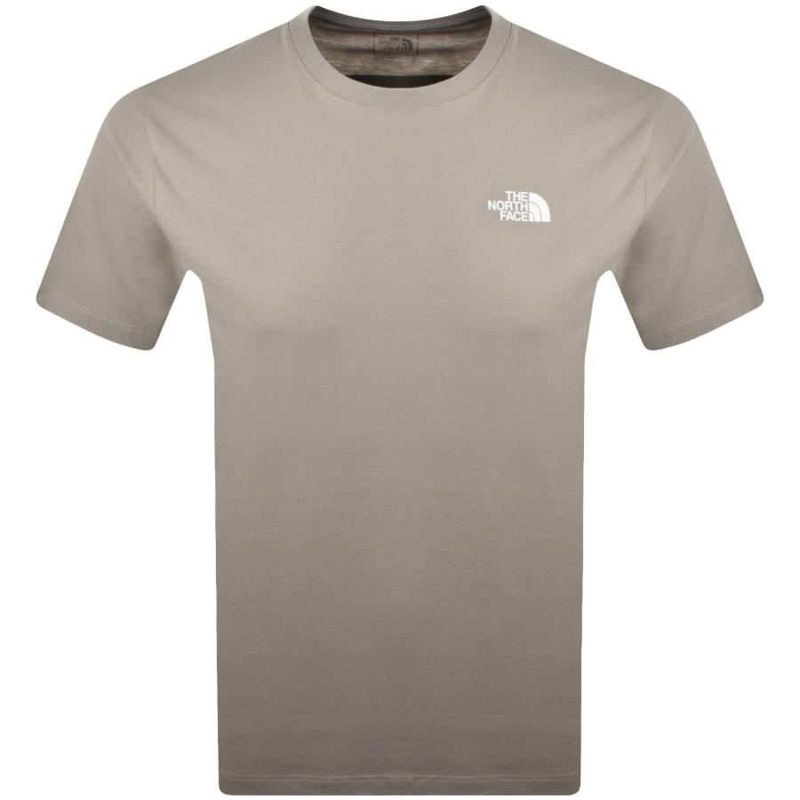 Image number 2 for The North Face Evolution Box T Shirt Grey