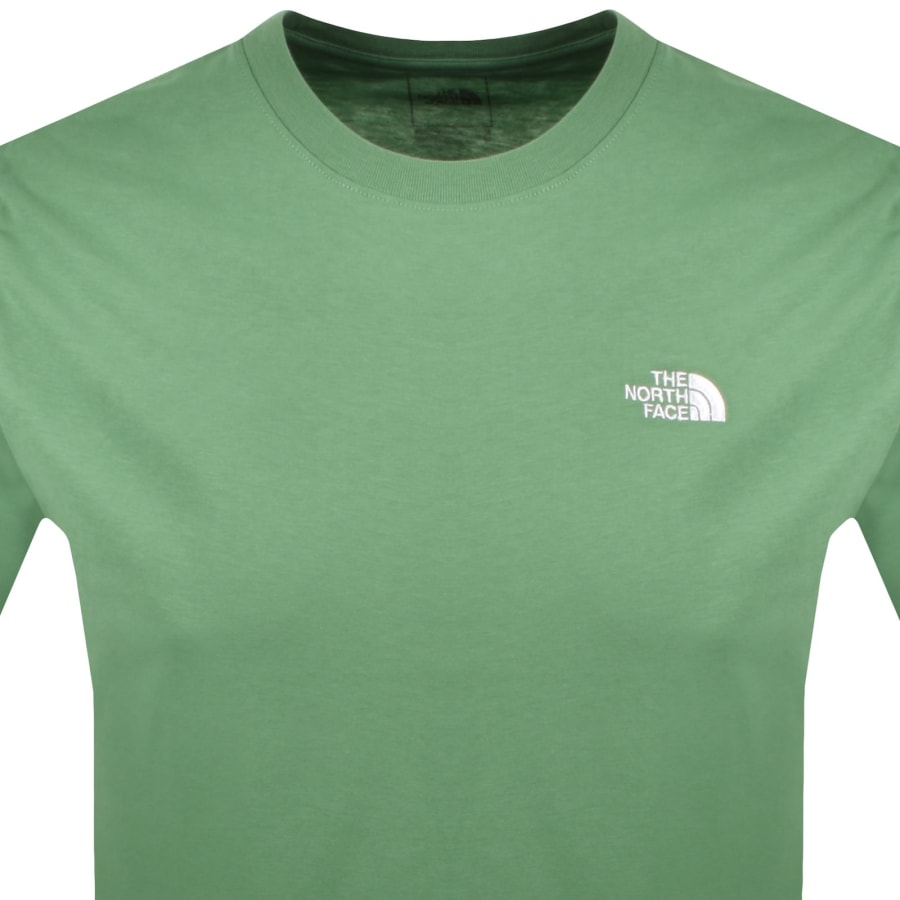 Image number 2 for The North Face Evolution Simple T Shirt Green
