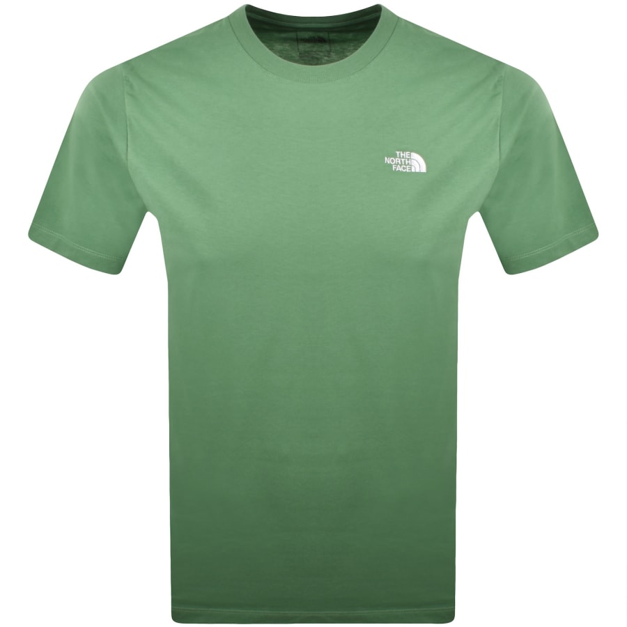 Image number 1 for The North Face Evolution Simple T Shirt Green
