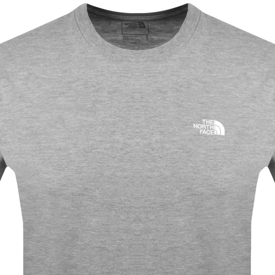Image number 2 for The North Face Evolution Simple T Shirt Grey