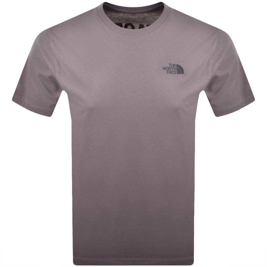 Image number 2 for The North Face Half Dome Photo T Shirt Purple